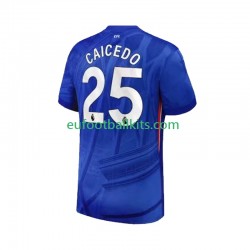 Chelsea Moises Caicedo 25 Home Football Shirts 2025-2026 Men LS