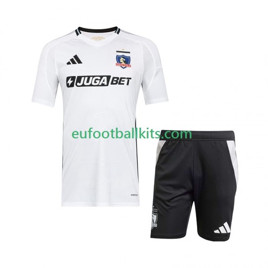 Colo-Colo Home Football Shirts 2025-2026 Kids LS