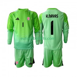 Costa Rica Goalkeeper Keylor Navas 1 Home Football Shirts 2025 Kids SS