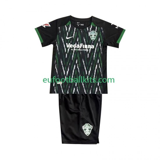 Elche CF Away Football Shirts 2025-2026 Kids LS