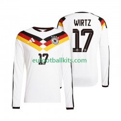 Germany Florian Wirtz 17 Home Football Shirts World Cup 2026 Men SS