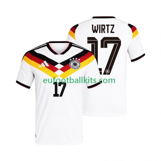 Germany Florian Wirtz 17 Home Football Shirts World Cup 2026 Men LS