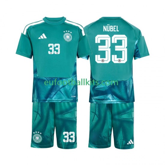 Germany Goalkeeper Alexander Nubel 33 Home Football Shirts World Cup 2026 Kids LS