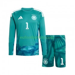 Germany Goalkeeper Manuel Neuer 1 Home Football Shirts World Cup 2026 Kids SS