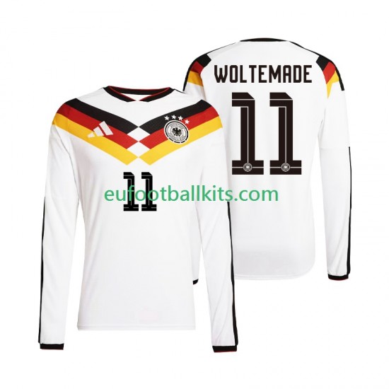 Germany Woltemade 11 Home Football Shirts World Cup 2026 Men SS