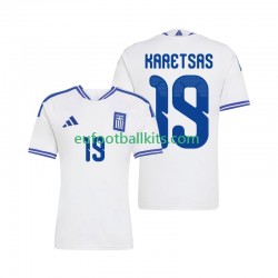 Greece Konstantinos Karetsas 19 Home Football Shirts 2026 Men LS