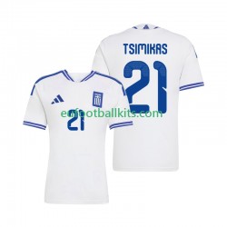 Greece Konstantinos Tsimikas 21 Home Football Shirts 2026 Men LS