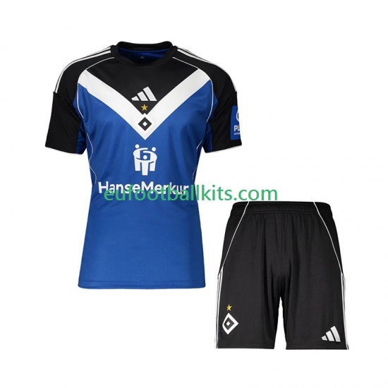 Hamburger SV Away Football Shirts 2025-2026 Kids LS