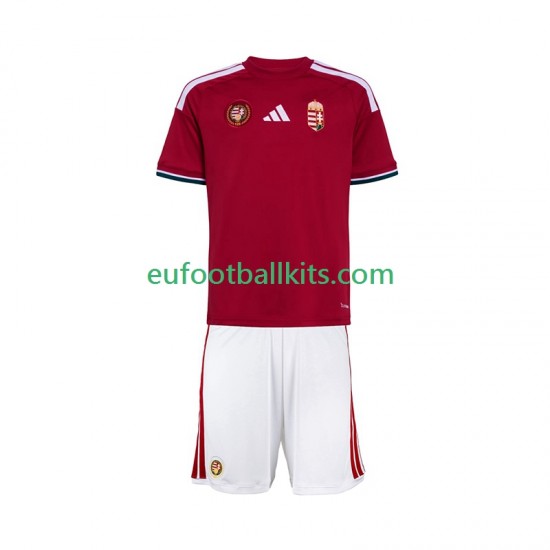 Hungary Home Football Shirts World Cup 2026 Kids LS