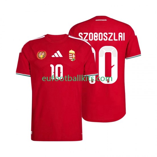 Hungary Szoboszlai 10 Home Football Shirts World Cup 2026 Men LS