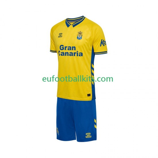 Las Palmas Home Football Shirts 2025-2026 Kids LS