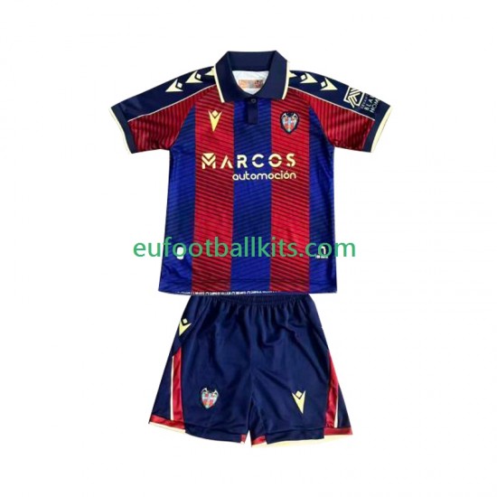 Levante Home Football Shirts 2025-2026 Kids LS