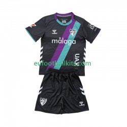 Malaga CF Away Football Shirts 2025-2026 Kids LS
