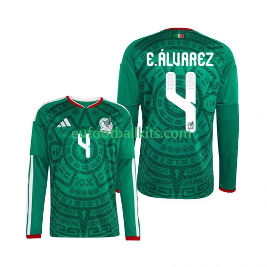Mexico Edson Alvarez 4 Home Football Shirts World Cup 2026 Men SS
