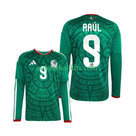Mexico Raul Jimenez 9 Home Football Shirts World Cup 2026 Men SS