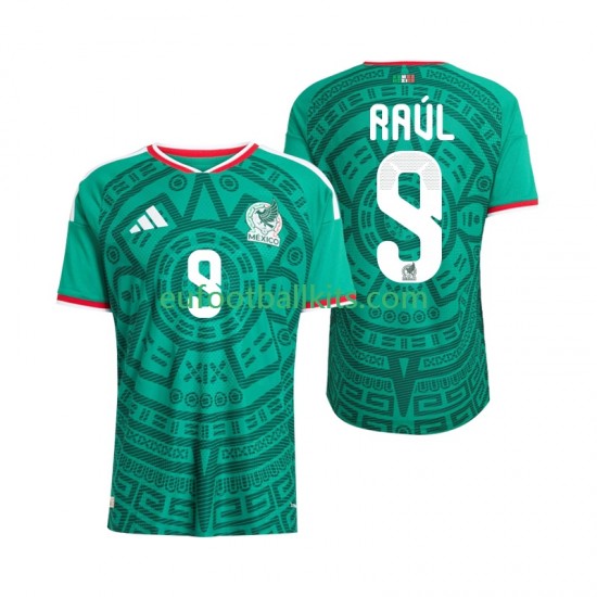 Mexico Raul Jimenez 9 Home Football Shirts World Cup 2026 Men LS
