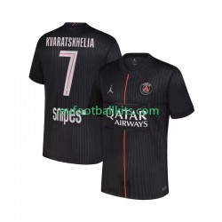 Paris Saint Germain Khvicha Kvaratskhelia 7 Fourth Football Shirts 2025-2026 Men LS