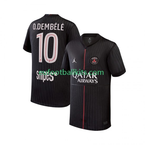 Paris Saint Germain Ousmane Dembele 10 Fourth Football Shirts 2025-2026 Men LS