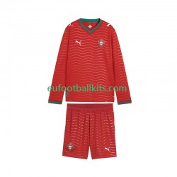 Portugal Home Football Shirts World Cup 2026 Kids SS