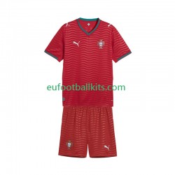 Portugal Home Football Shirts World Cup 2026 Kids LS