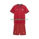 Portugal Home Football Shirts World Cup 2026 Kids LS