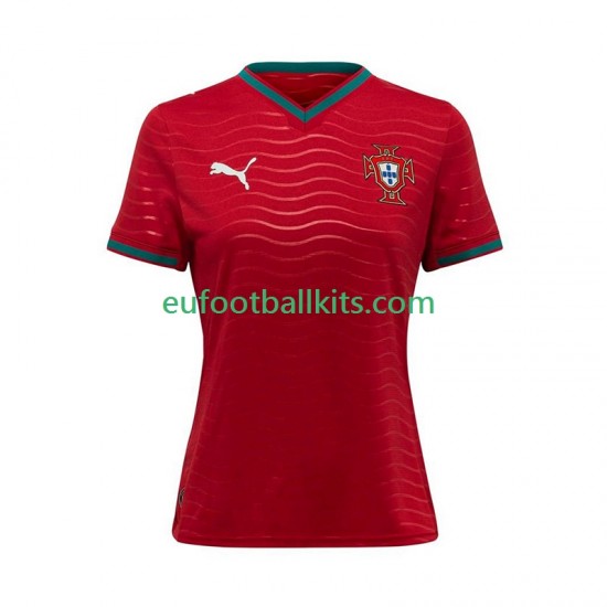 Portugal Home Football Shirts World Cup 2026 Woman LS
