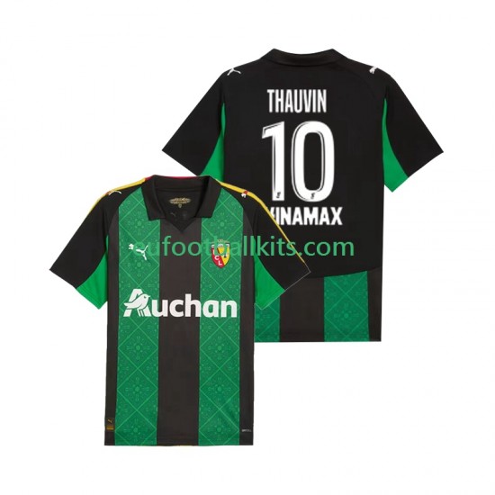 RC Lens Florian Thauvin 10 Away Football Shirts 2025-2026 Men LS