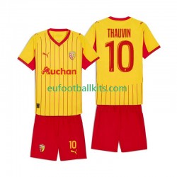 RC Lens Florian Thauvin 10 Home Football Shirts 2025-2026 Kids LS