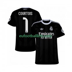 Real Madrid Goalkeeper Thibaut Courtois 1 Third Football Shirts 2025-2026 Men LS