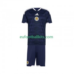 Scotland Home Football Shirts 2026 Kids LS