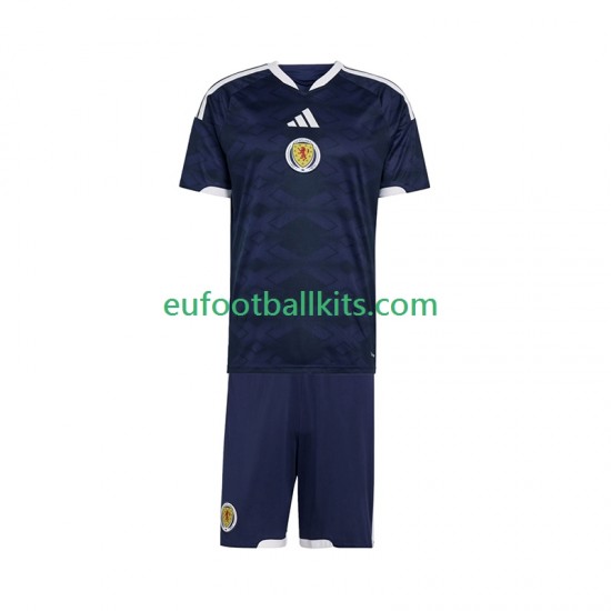 Scotland Home Football Shirts 2026 Kids LS