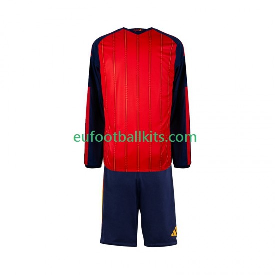Spain Home Football Shirts World Cup 2026 Kids SS