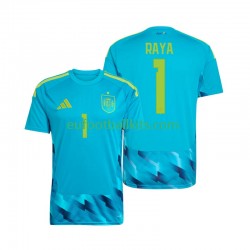 Spain Goalkeeper David Raya 1 Home Football Shirts World Cup 2026 Men LS