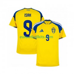 Sweden Isak 9 Home Football Shirts 2026 Men LS