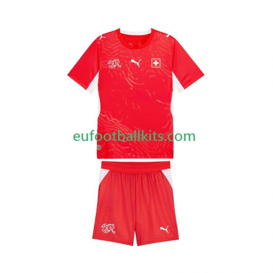 Switzerland Home Football Shirts World Cup 2026 Kids LS