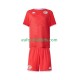 Tunisia Home Football Shirts 2025 Kids LS