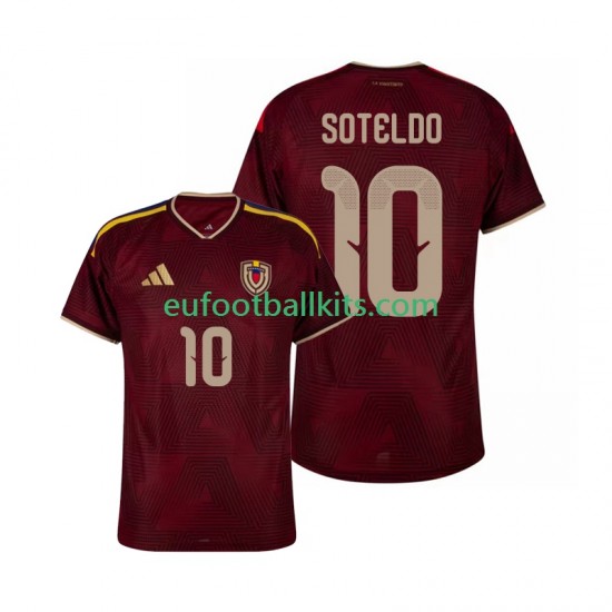 Venezuela Yeferson Soteldo 10 Home Football Shirts 2026 Men LS
