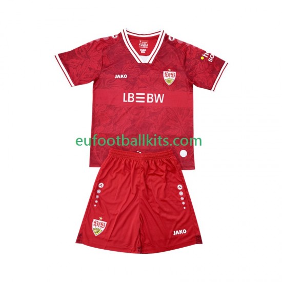 VfB Stuttgart Away Football Shirts 2025-2026 Kids LS