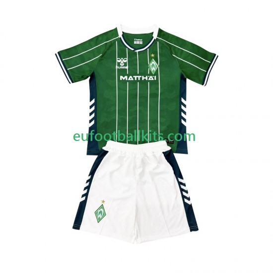 Werder Bremen Home Football Shirts 2025-2026 Kids LS