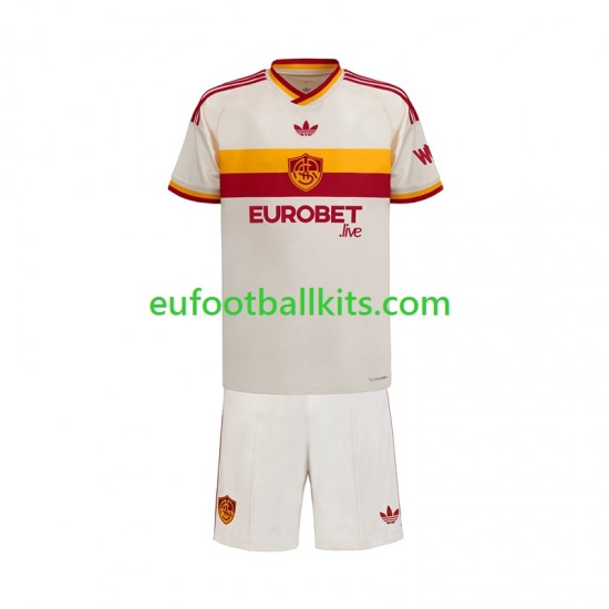 AS Roma Away Football Shirts 2026-2027 Kids LS