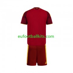 AS Roma Home Football Shirts 2026-2027 Kids LS