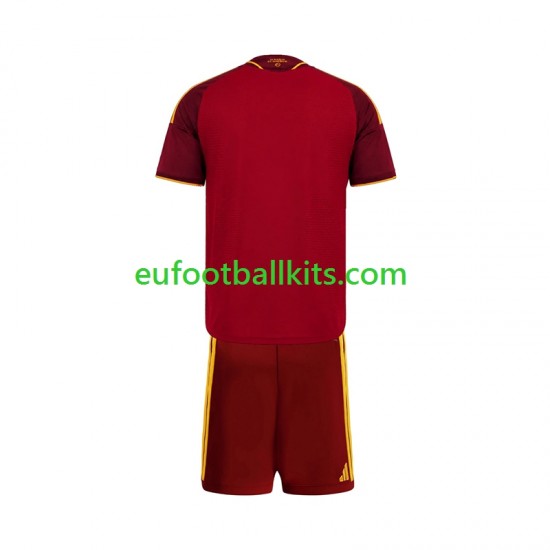 AS Roma Home Football Shirts 2026-2027 Kids LS