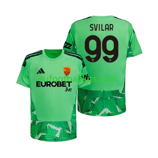 AS Roma Goalkeeper Mile Svilar 99 Home Football Shirts 2026-2027 Men LS