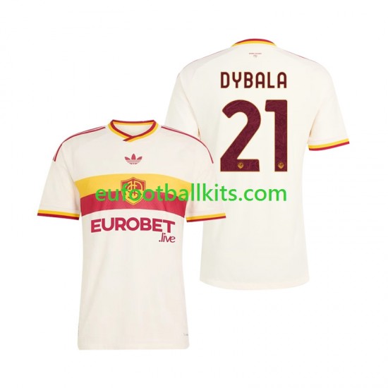 AS Roma Paulo Dybala 21 Away Football Shirts 2026-2027 Men LS