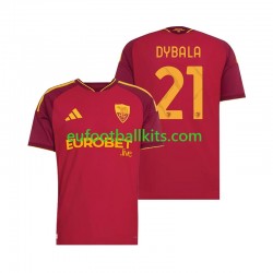 AS Roma Paulo Dybala 21 Home Football Shirts 2026-2027 Men LS