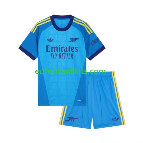 Arsenal Goalkeeper Away Football Shirts 2026-2027 Kids LS
