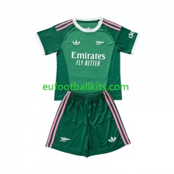 Arsenal Goalkeeper Third Football Shirts 2026-2027 Kids LS