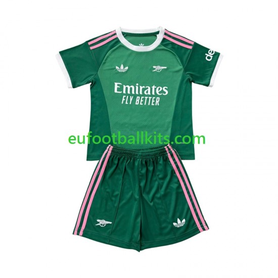 Arsenal Goalkeeper Third Football Shirts 2026-2027 Kids LS