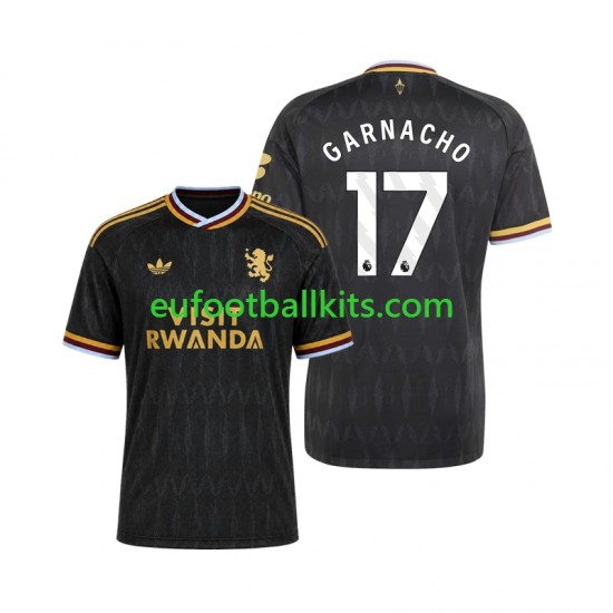 Aston Villa Alejandro Garnacho 17 Away Football Shirts 2026-2027 Men LS
