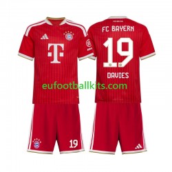 Bayern Munich Alphonso Davies 19 Home Football Shirts 2026-2027 Kids LS